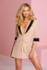 Bielizna Daisy peignoir beige XXL/XXXL